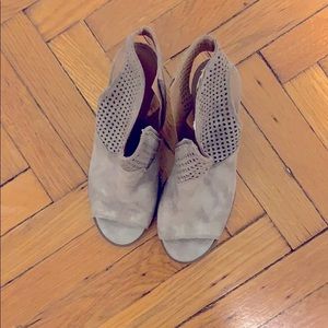 Lucky Brand Open Toe Heels